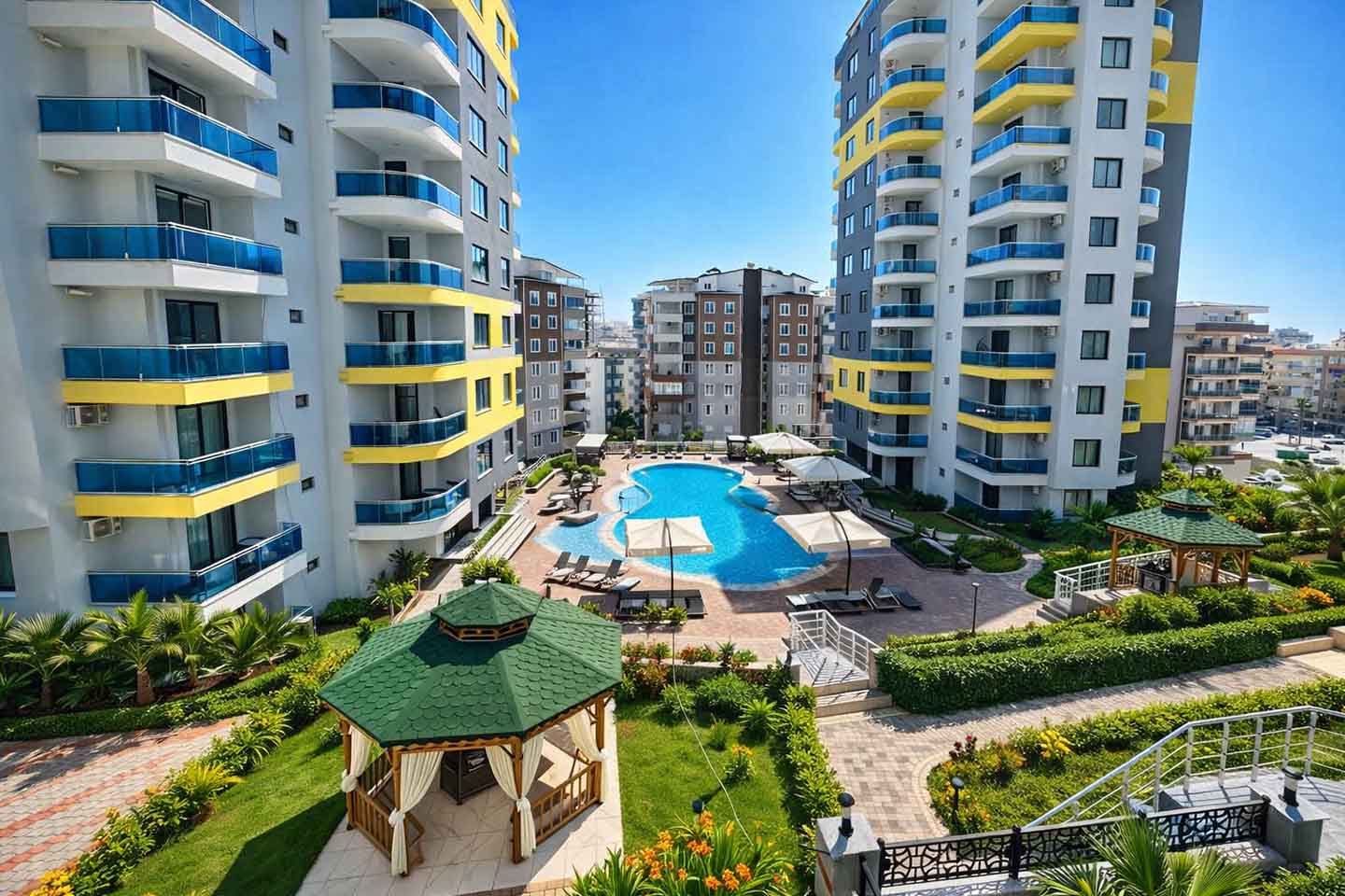 Alanya Mahmutlar 2+1 Apartment for Sale