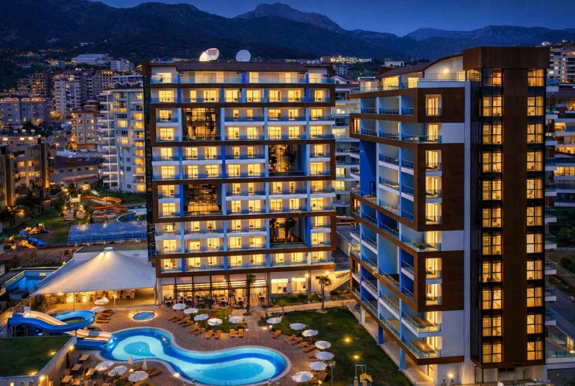 Alanya 1+1 Apartment For Sale