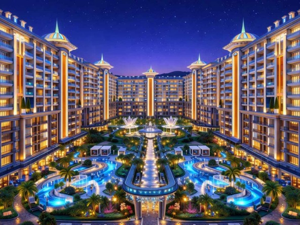 3+1 Apartment for Sale In Mahmutlar