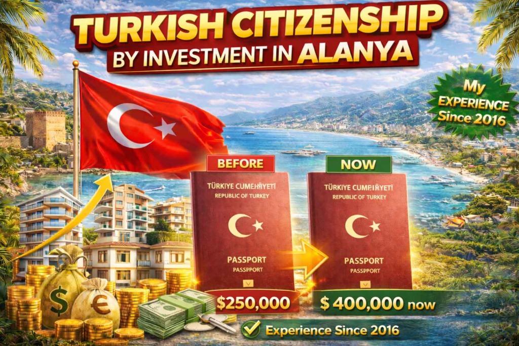 Turkish Citizenship by Investment in Alanya