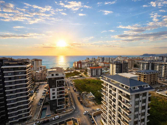 Sea View 2+1 Apartment For Sale In Alanya