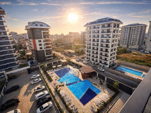 2+1 Apartment For Sale In Mahmutlar Alanya