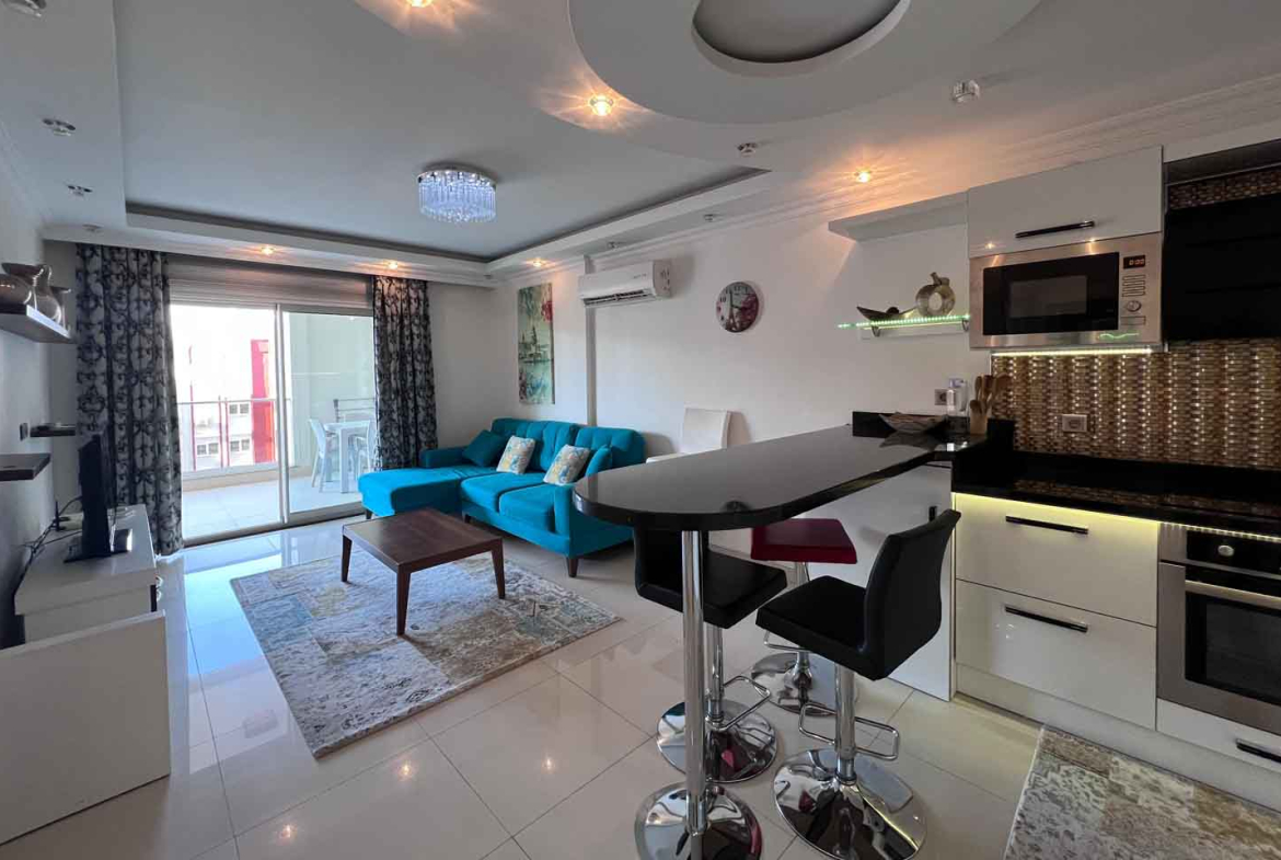 1+1 Apartment For Sale In Mahmutlar Alanya