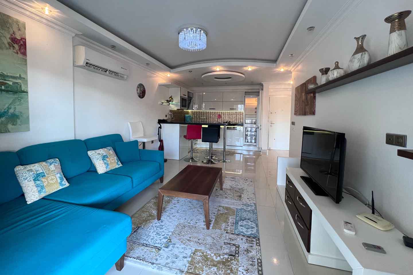 1+1 Apartment For Sale In Mahmutlar Alanya