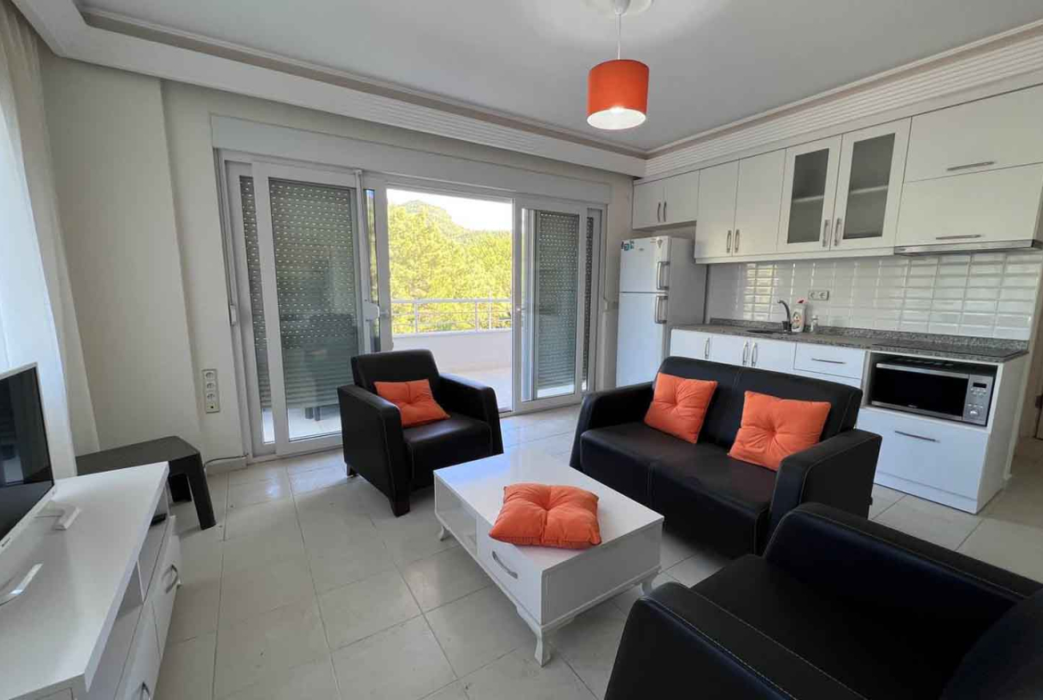 Furnished 2+1 Apartment For Sale In Oba Alanya