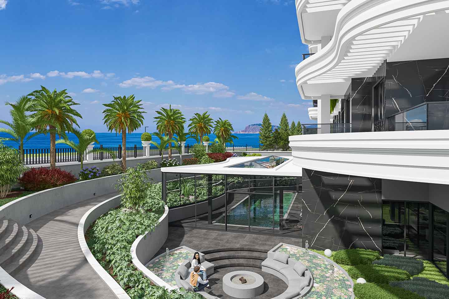 Exclusive Sea View Apartments In Alanya