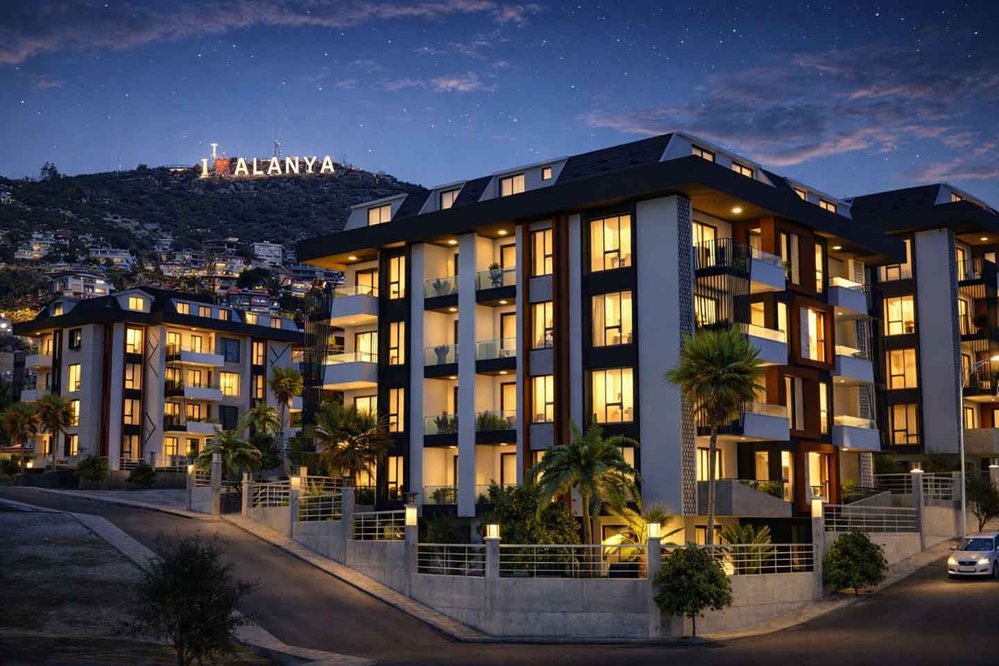 2+1 Apartment for Sale In Alanya
