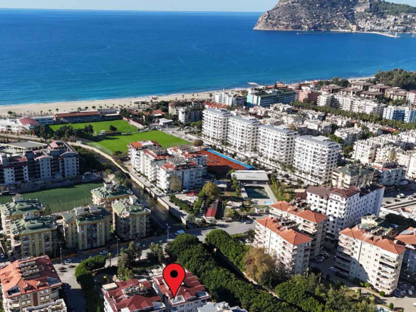 1+1 Apartment For Sale In Oba Alanya