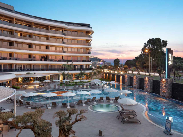 1+1 Sea View Apartment For Sale In Kargıcak Alanya