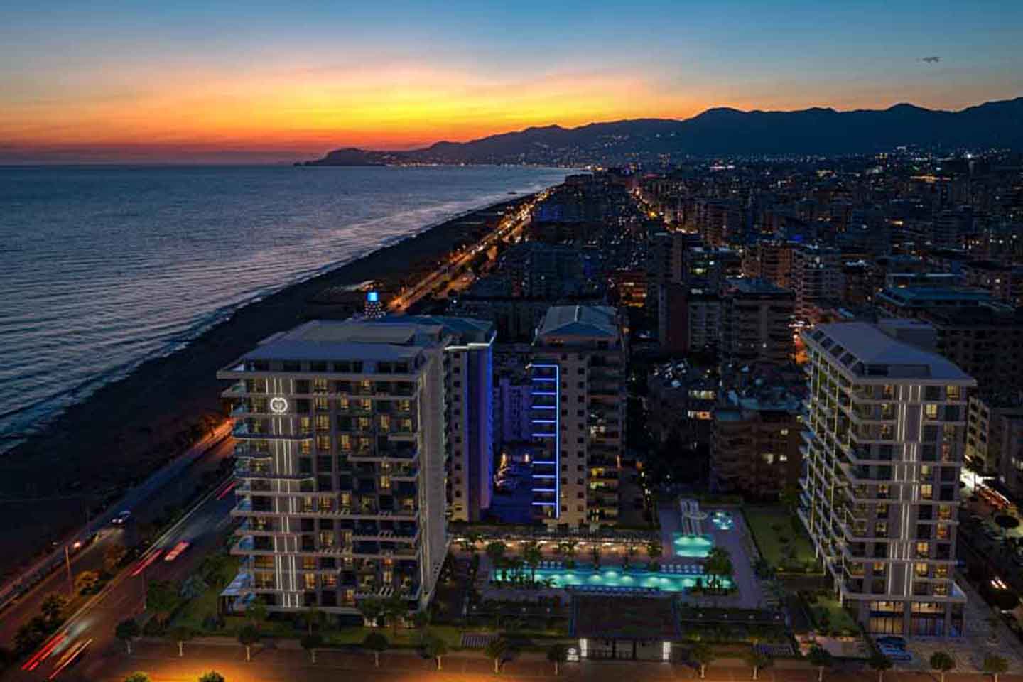 Sea View Property For Sale In Mahmutlar Alanya