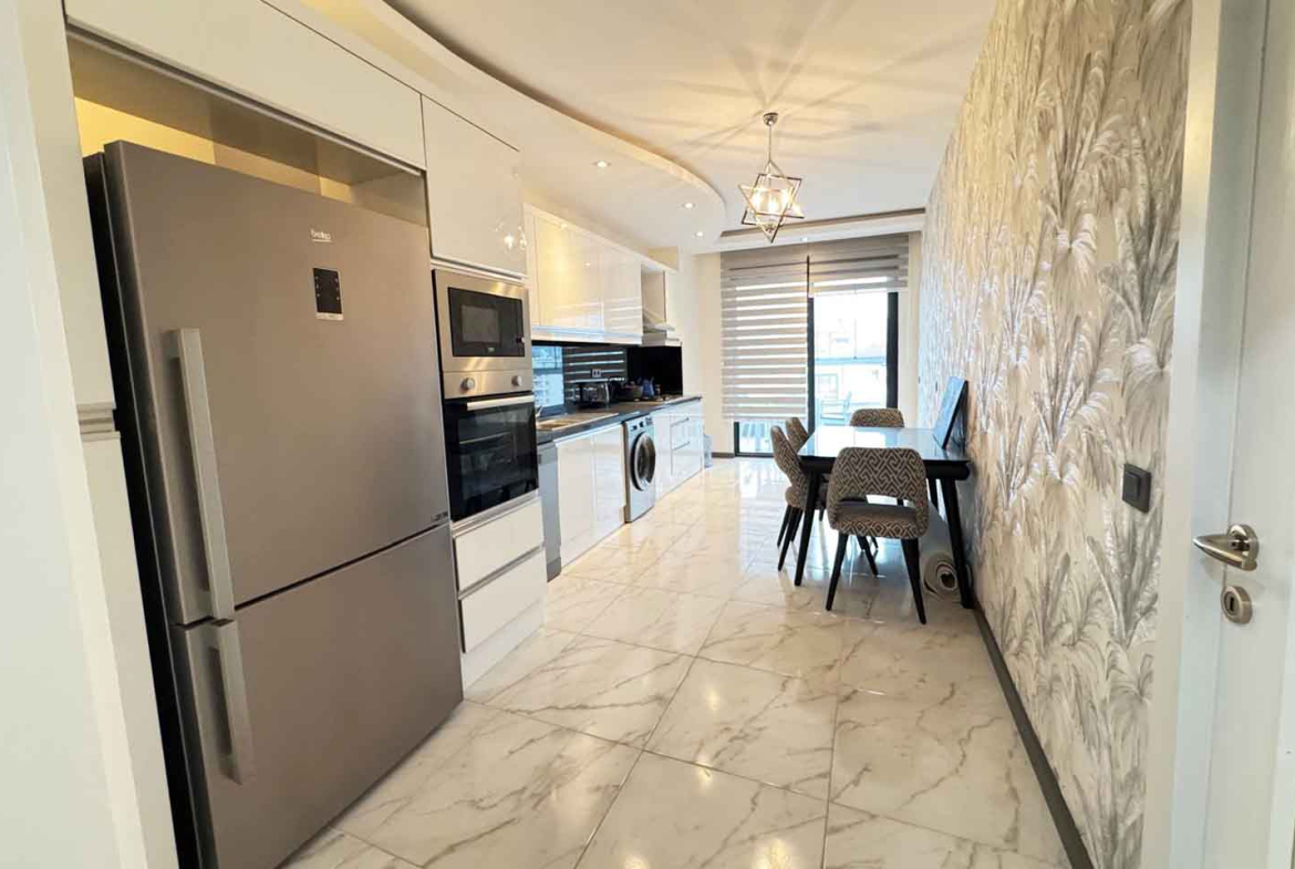 4+1 Luxury Resale Apartment For Sale In Alanya
