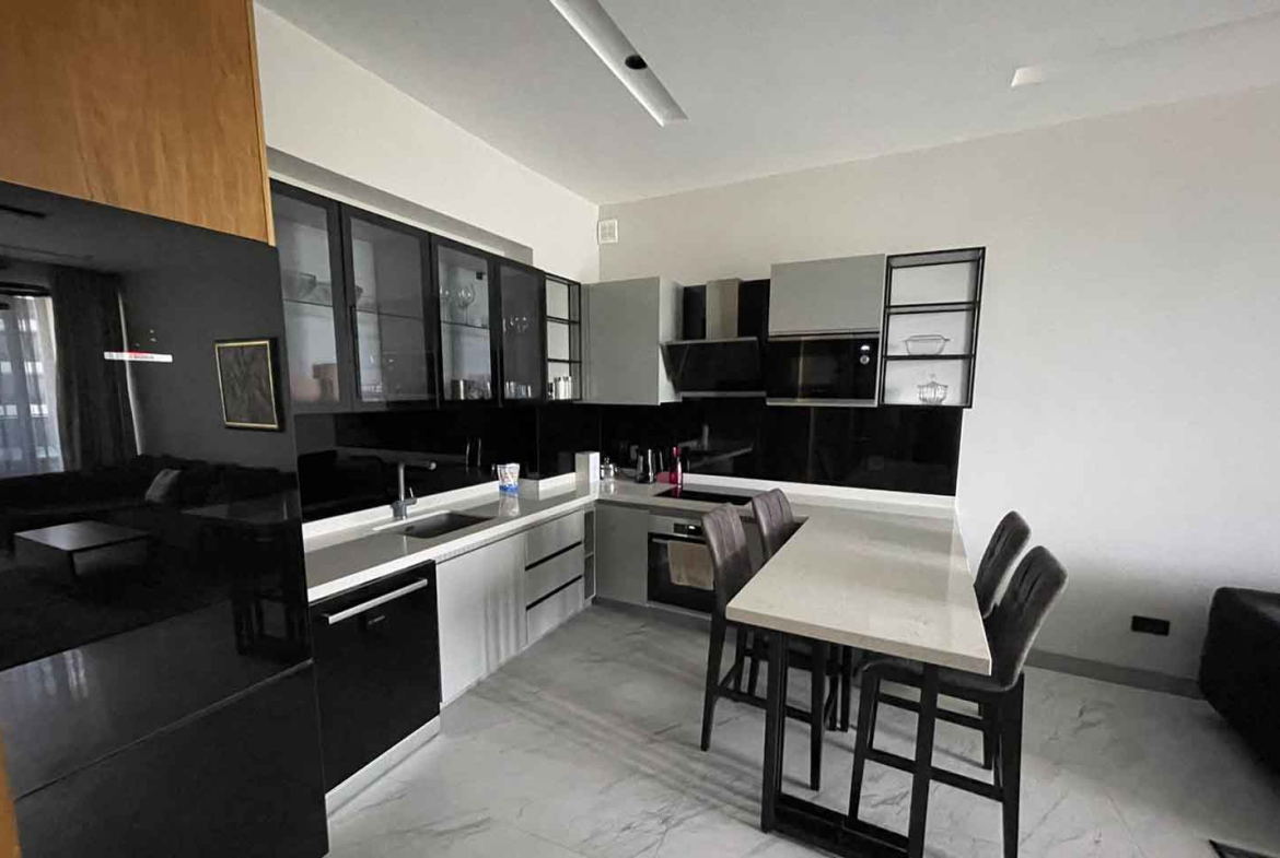 1+1 Sea View Apartment For Sale In Kargıcak Alanya