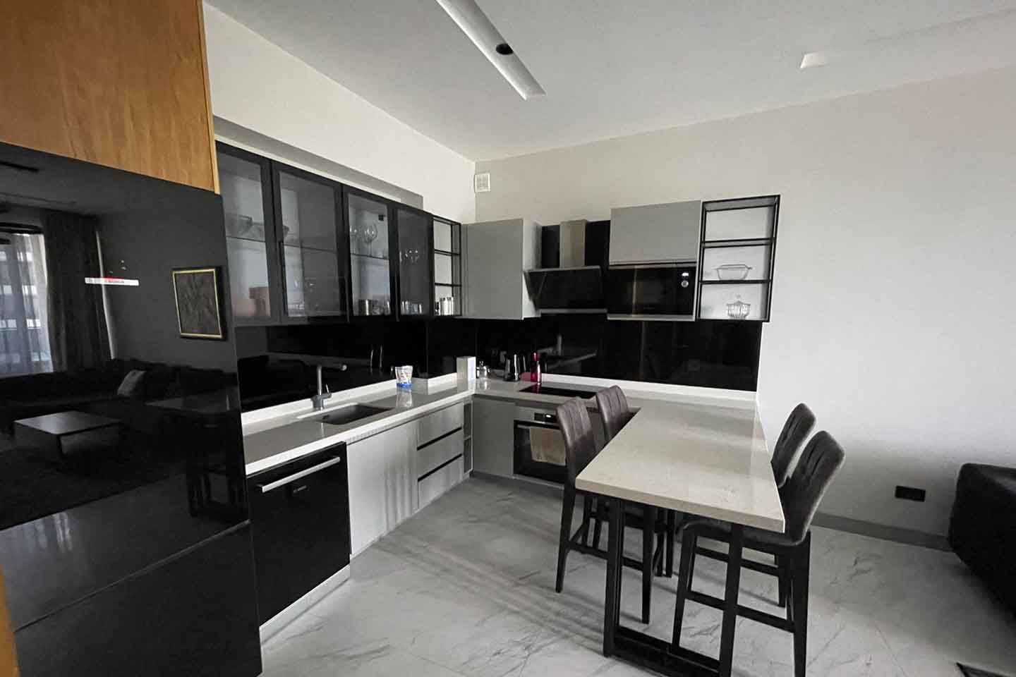 1+1 Sea View Apartment For Sale In Kargıcak Alanya