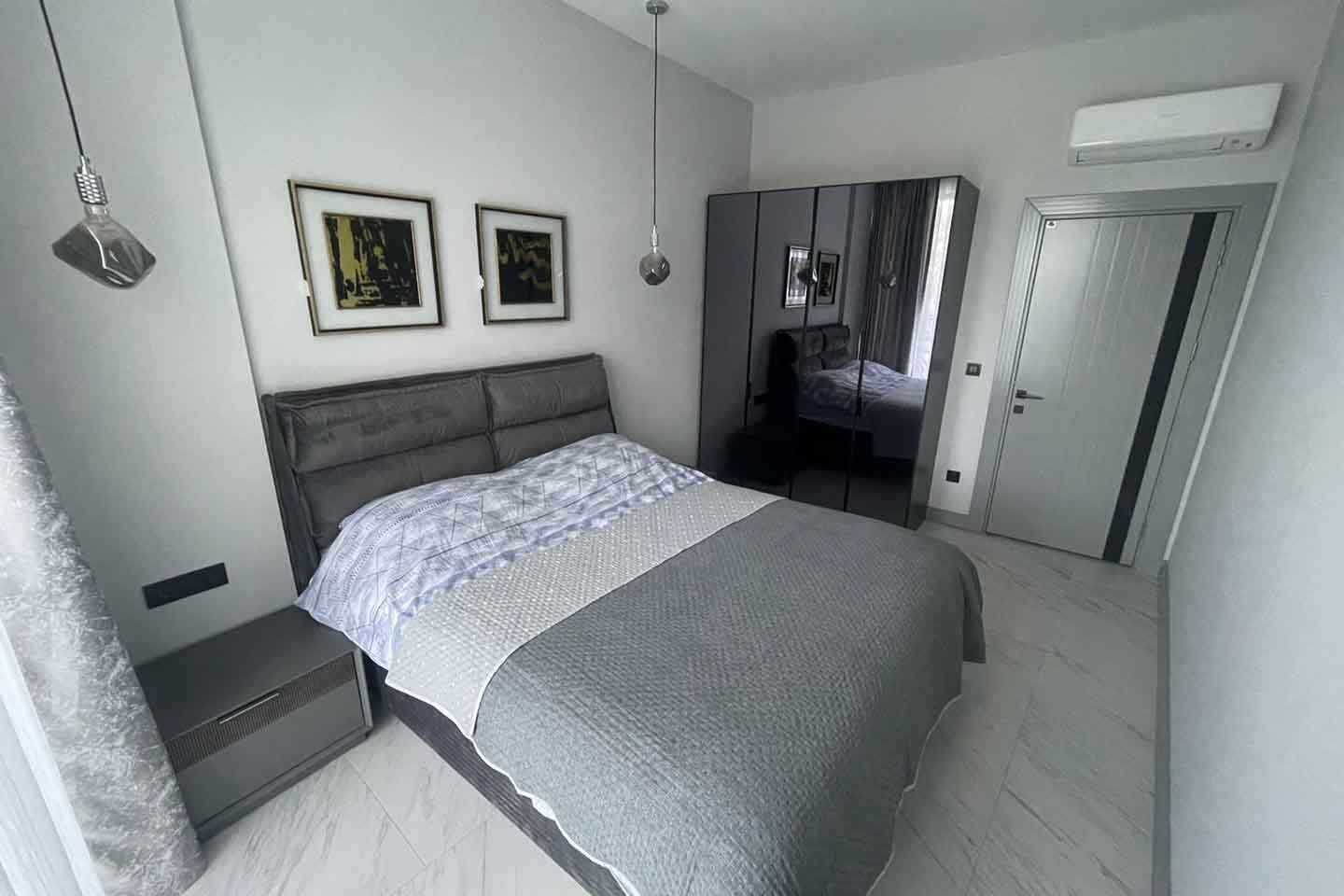 1+1 Sea View Apartment For Sale In Kargıcak Alanya
