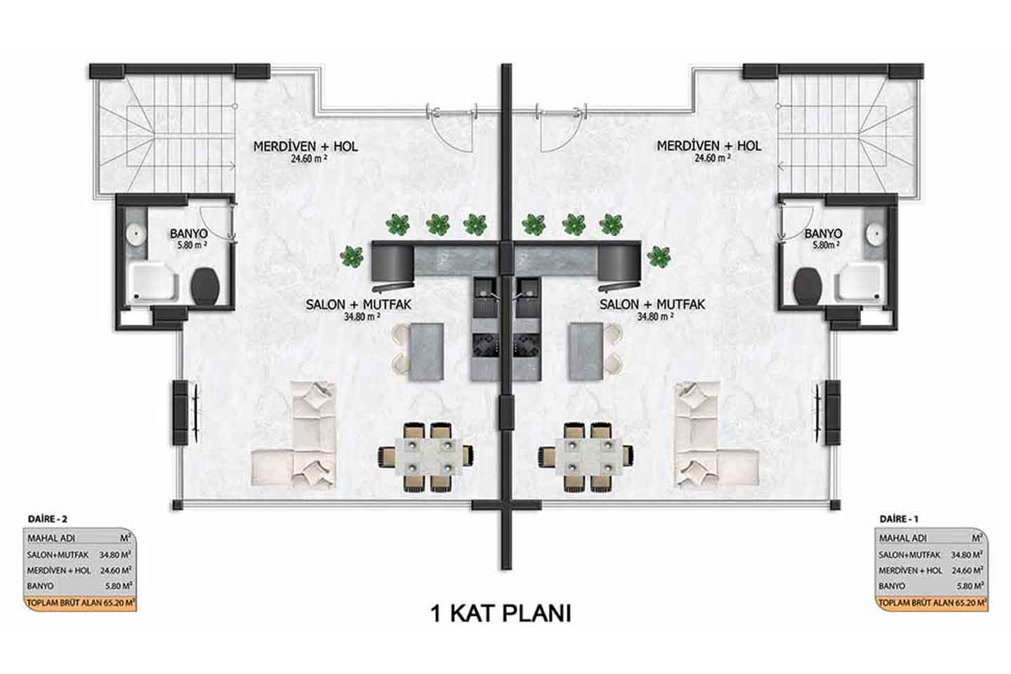 Luxury Villas for Sale in Kızılcaşehir Alanya