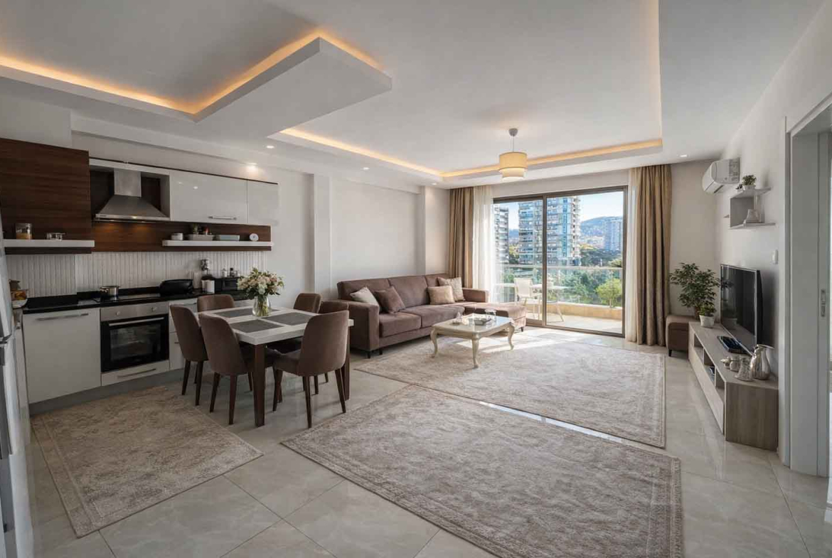 Resale Apartment In Mahmutlar Alanya