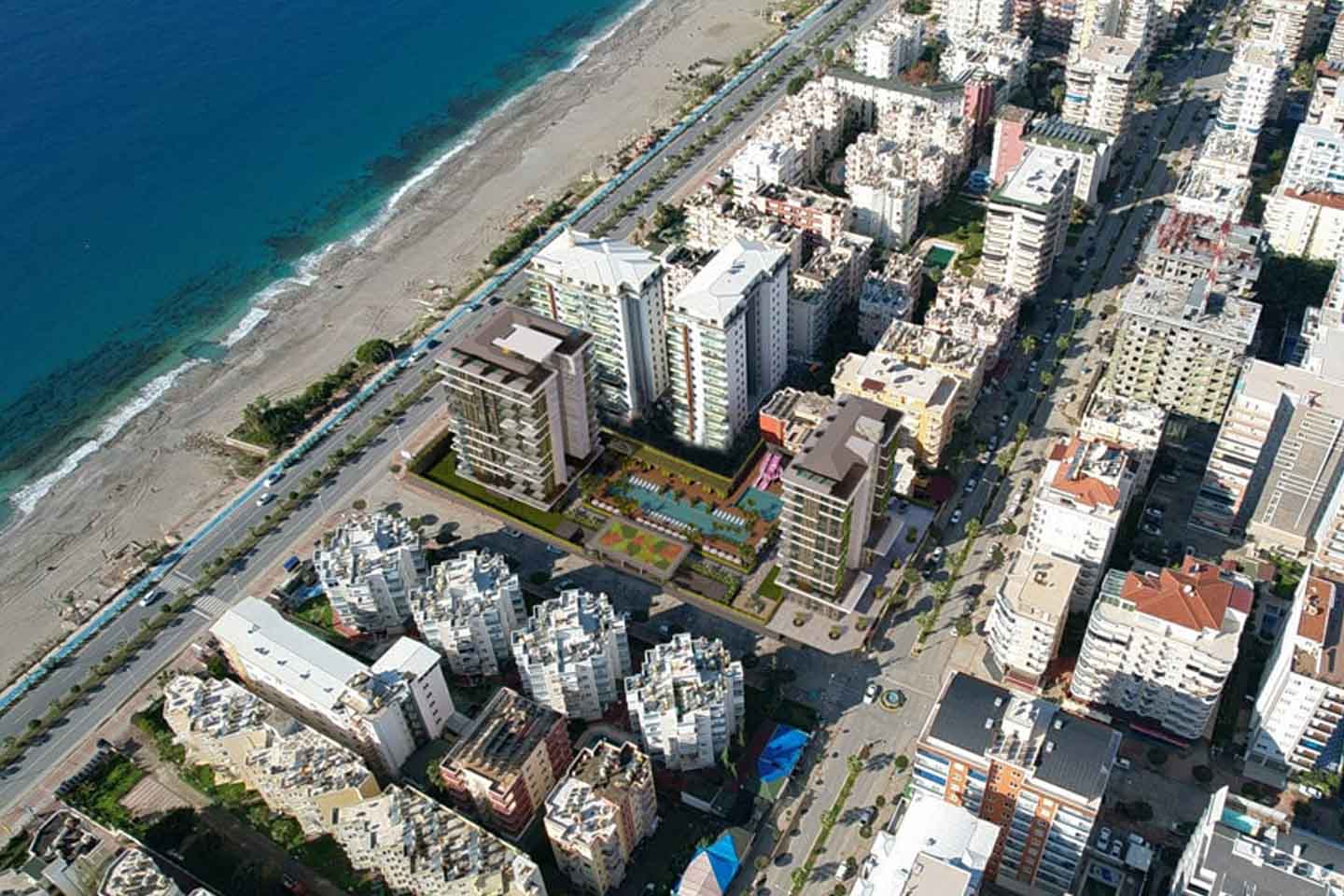 Sea View Property For Sale In Mahmutlar Alanya