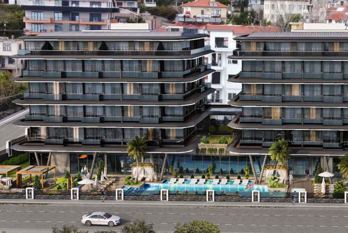 Luxury Apartment With Alanya Castle And Sea View