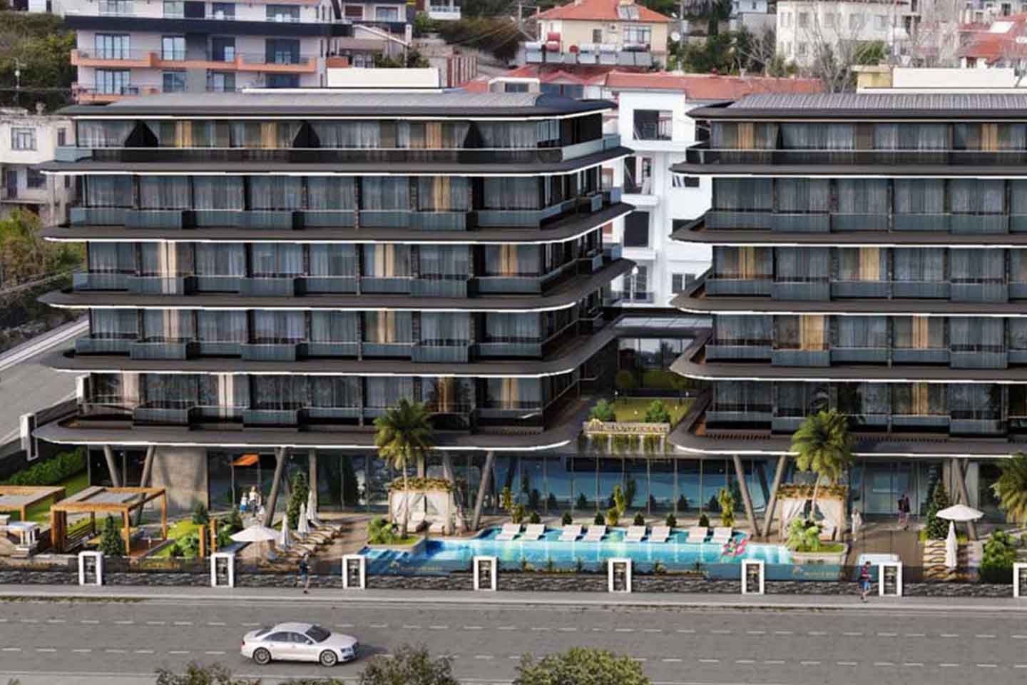 Luxury Apartment With Alanya Castle And Sea View