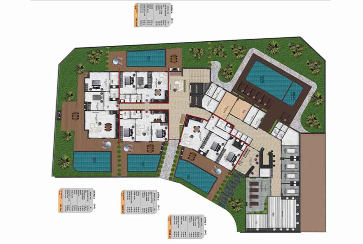 Apartments For Sale In Oba Alanya