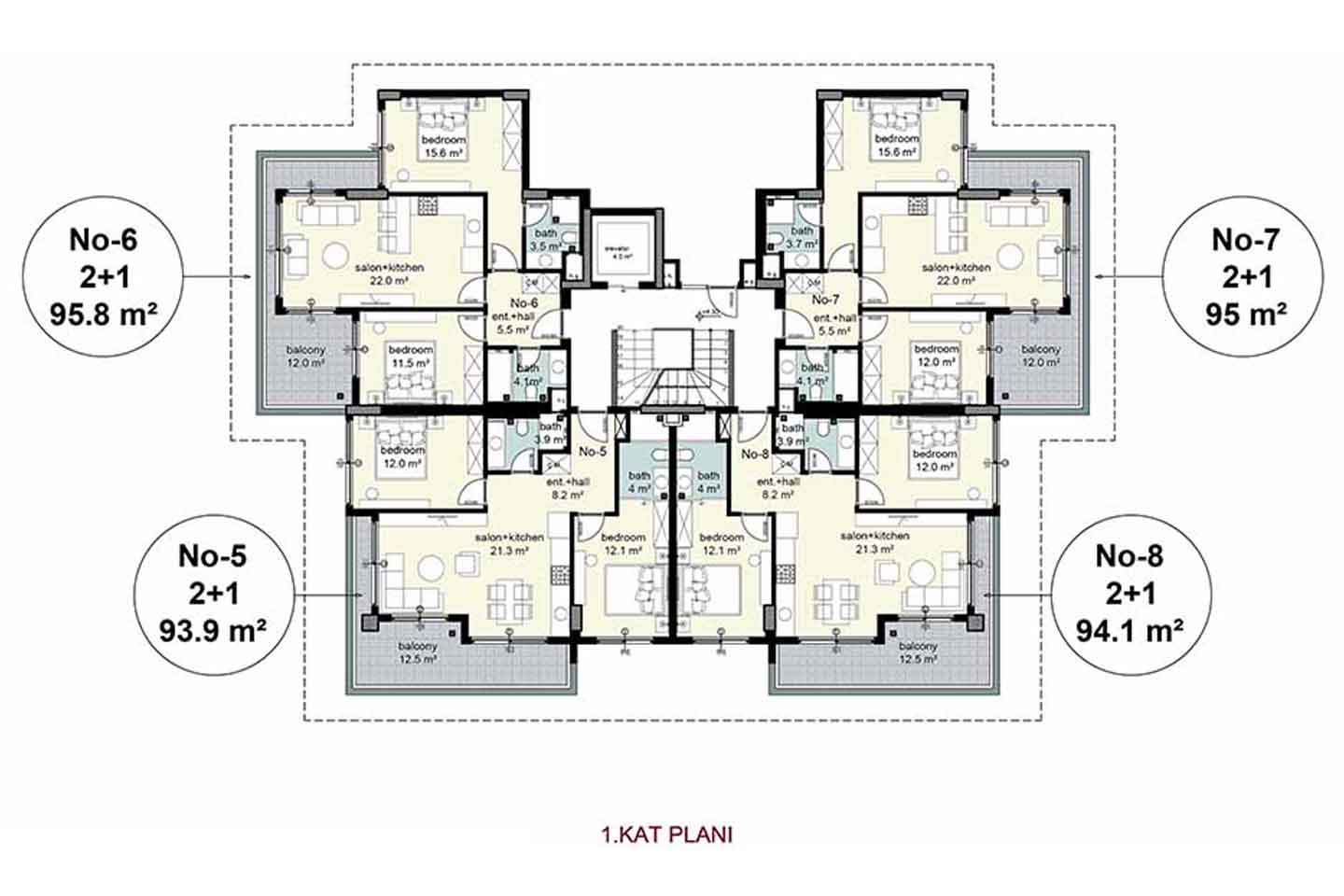 Property for Sale In Cikcilli Alanya