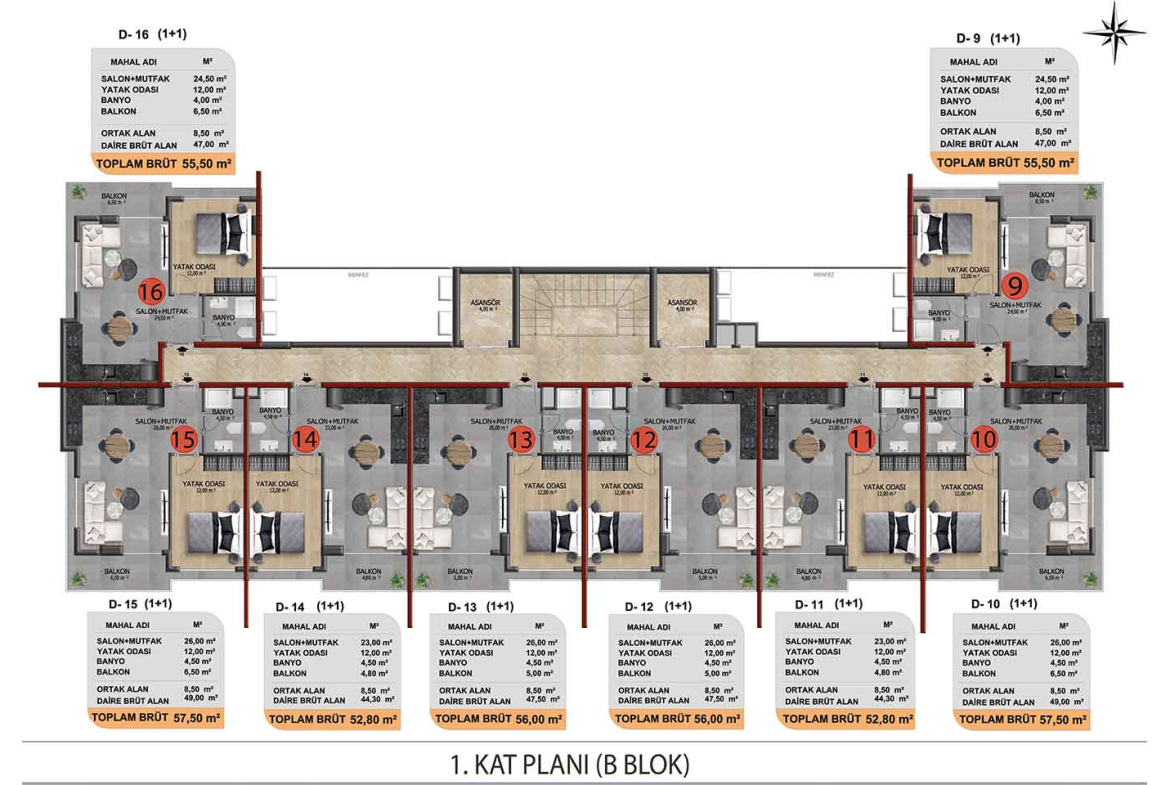 Luxury Property For Sale In Oba Alanya