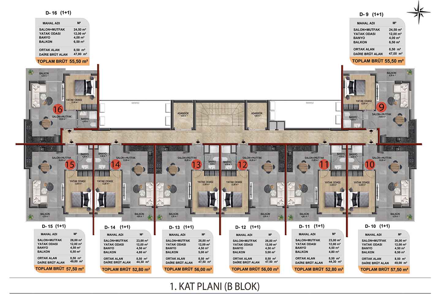 Luxury Property For Sale In Oba Alanya
