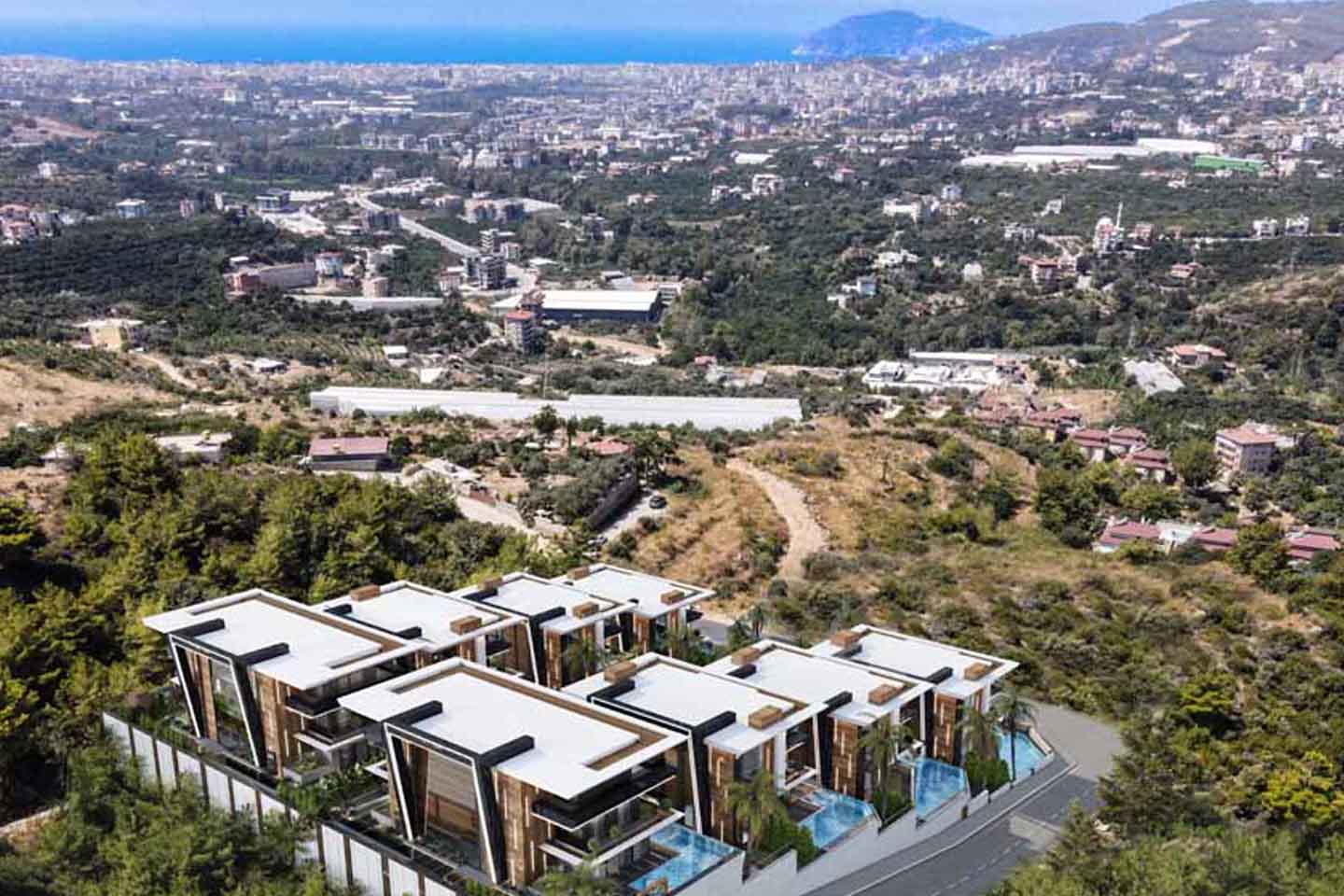 Luxury Villas for Sale in Kızılcaşehir Alanya