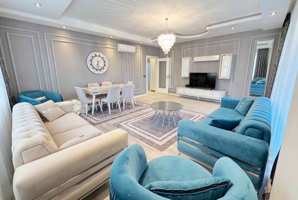 4+1 Luxury Resale Apartment For Sale In Alanya