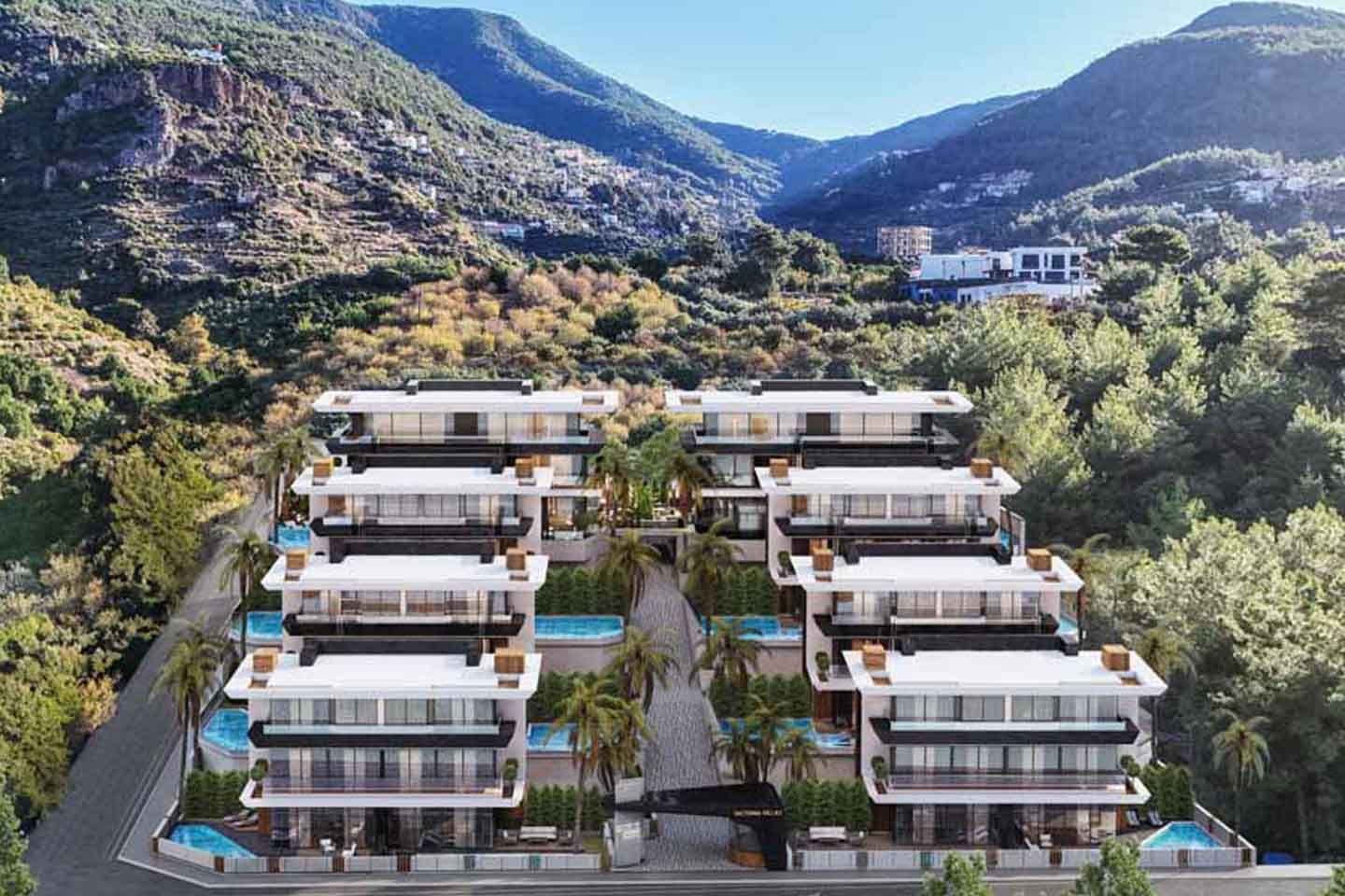 Luxury Villas for Sale in Kızılcaşehir Alanya