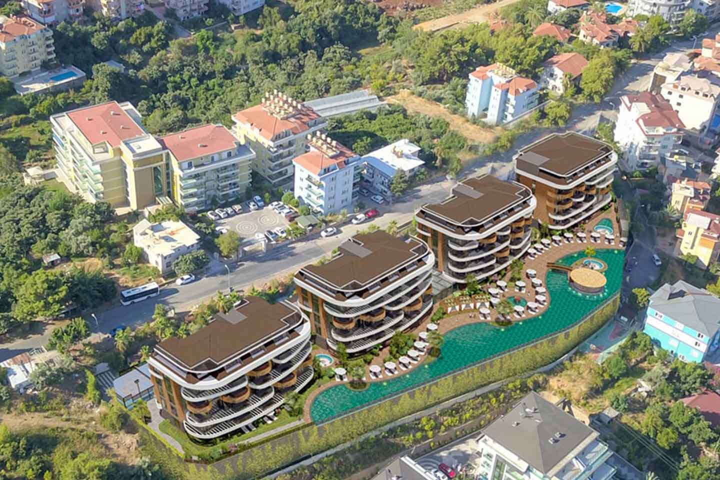 Modern Property For Sale In Kestel Alanya
