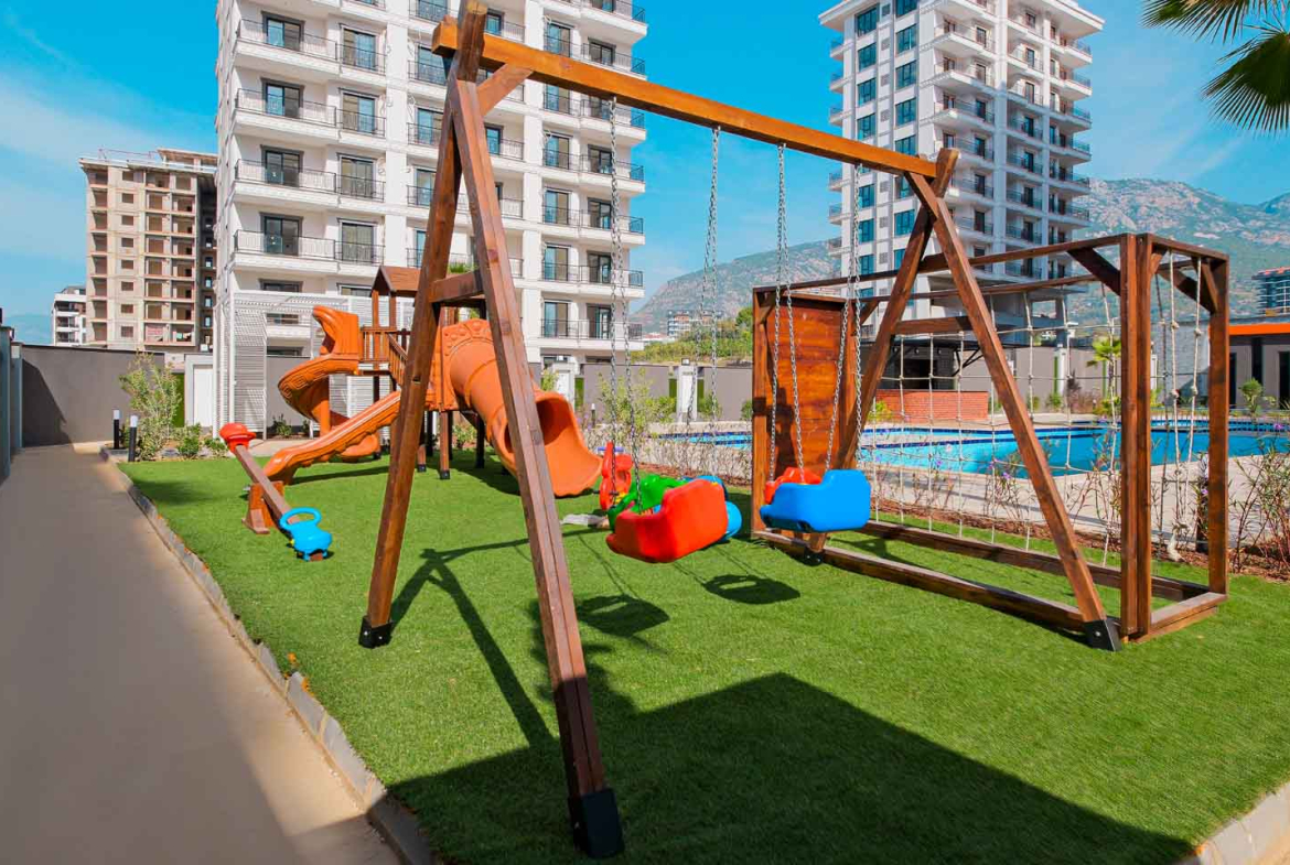 Sea View 2+1 Apartment For Sale In Alanya